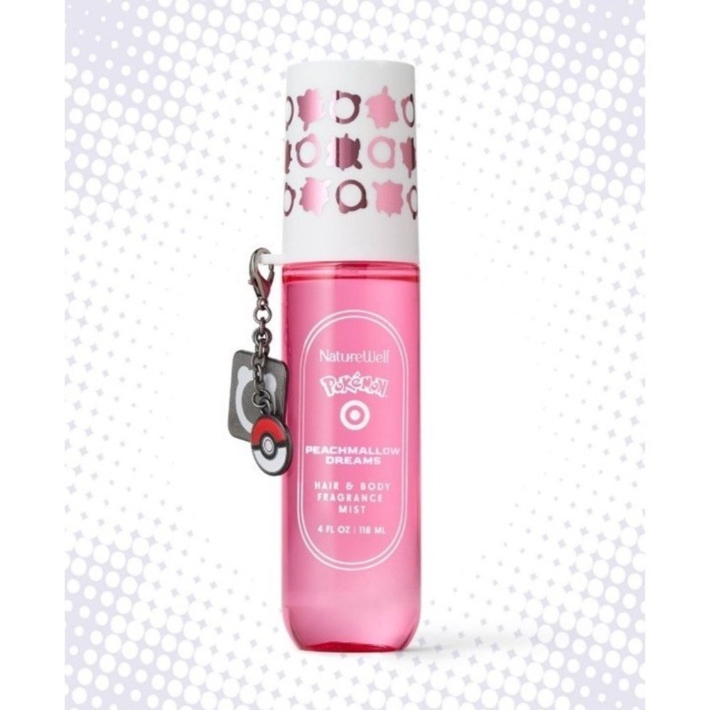 NatureWell Pokemon X Target collab Hair & Body Mist 4 fl oz w/ Jigglypuff
